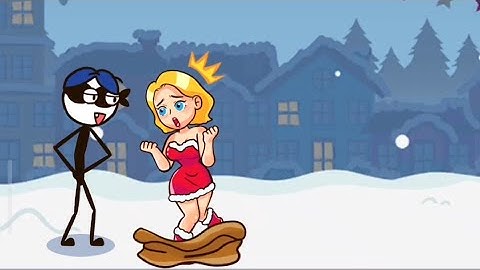 Stickman thief game puzzle level 1 - 30 android gameplay walkthrough