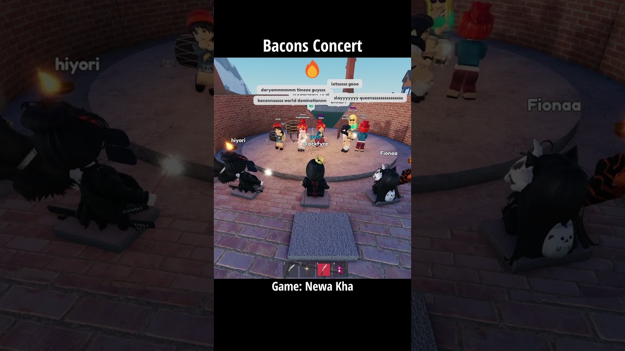 Bacons Concert in Newa Kha🔥😭 Nepali Roblox Game. 