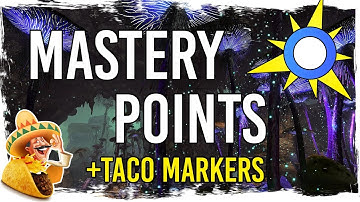 Guild Wars 2 - Tangled Depths Mastery Points with TacO Markers