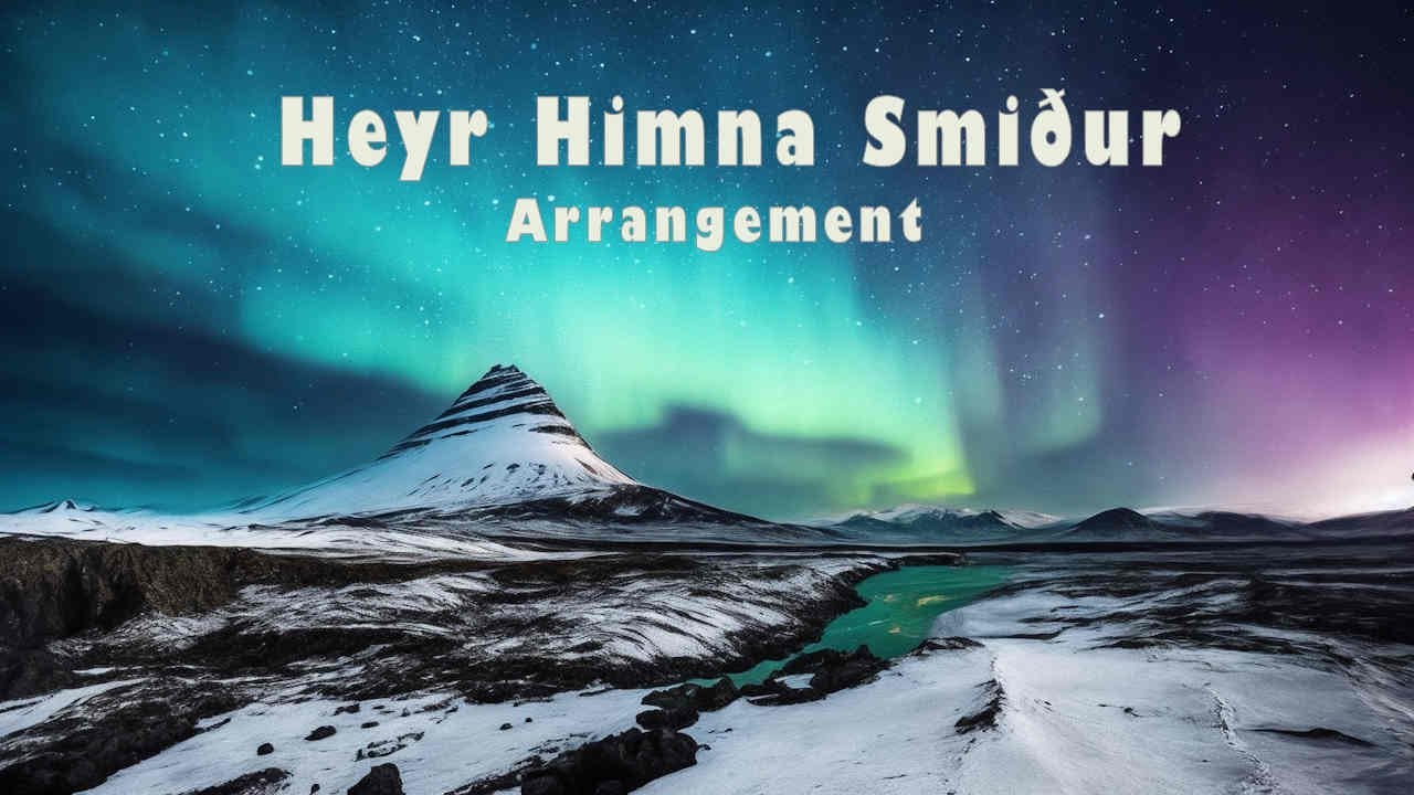 Heyr Himna Smiður [Arrangement for organ, choir, & soprano] - YouTube