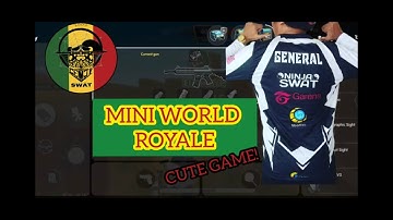 MINI WORLD ROYALE. GUN FIGHT GAMEPLAY! #MALAYSIA