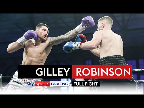 Full fight! Sam gilley vs sean robinson | english title fight