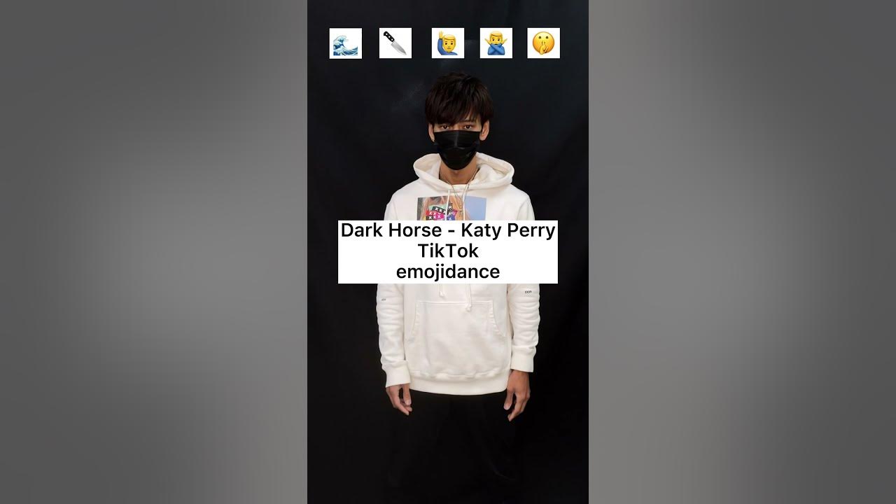 【TikTok challenge】dance tutorial TAKAHARU emoji dance Dark Horse - Katy Perry