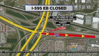 Steering You Right: Closures On I-595 & SR 836
