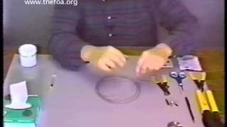 Fiber Optic Termination Part 2 - Jacketed Cable Prep