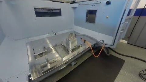DMS 5 Axis CNC Quick Change Fixture Demonstration