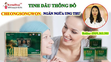 Tinh Dầu Thông Đỏ Hàn Quốc Có Tác Dụng Gì Trong Hỗ Trợ Ngăn Ngừa và Điều Trị Ung Thư | KOREASHOP24H
