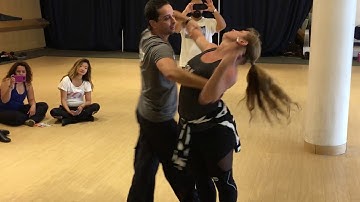 Jorge Peres and Renta Peçanha demo at Canada Zouk congress 2018