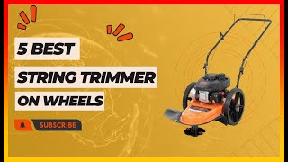 ✅ Best String Trimmer on Wheels ➡ Top 5 Tested & Buying Guide