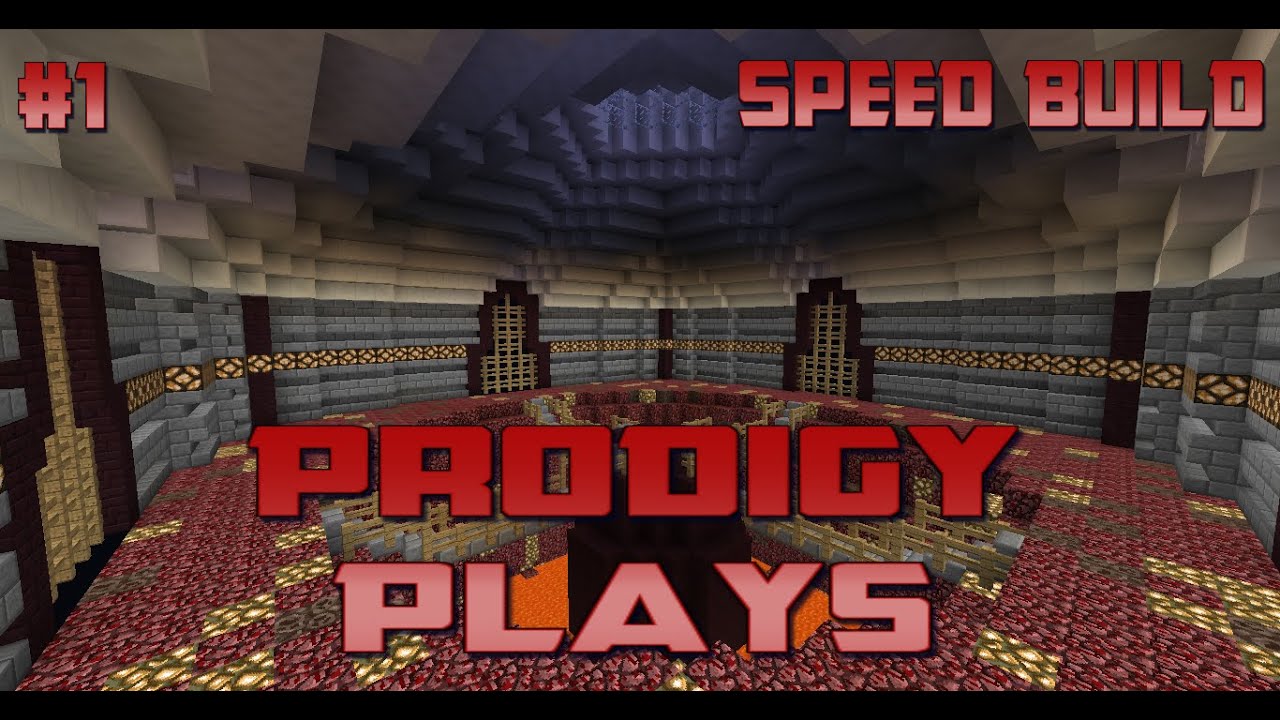 Minecraft Speed Build | PvP Arena | w/XxProdigy48xX - YouTube