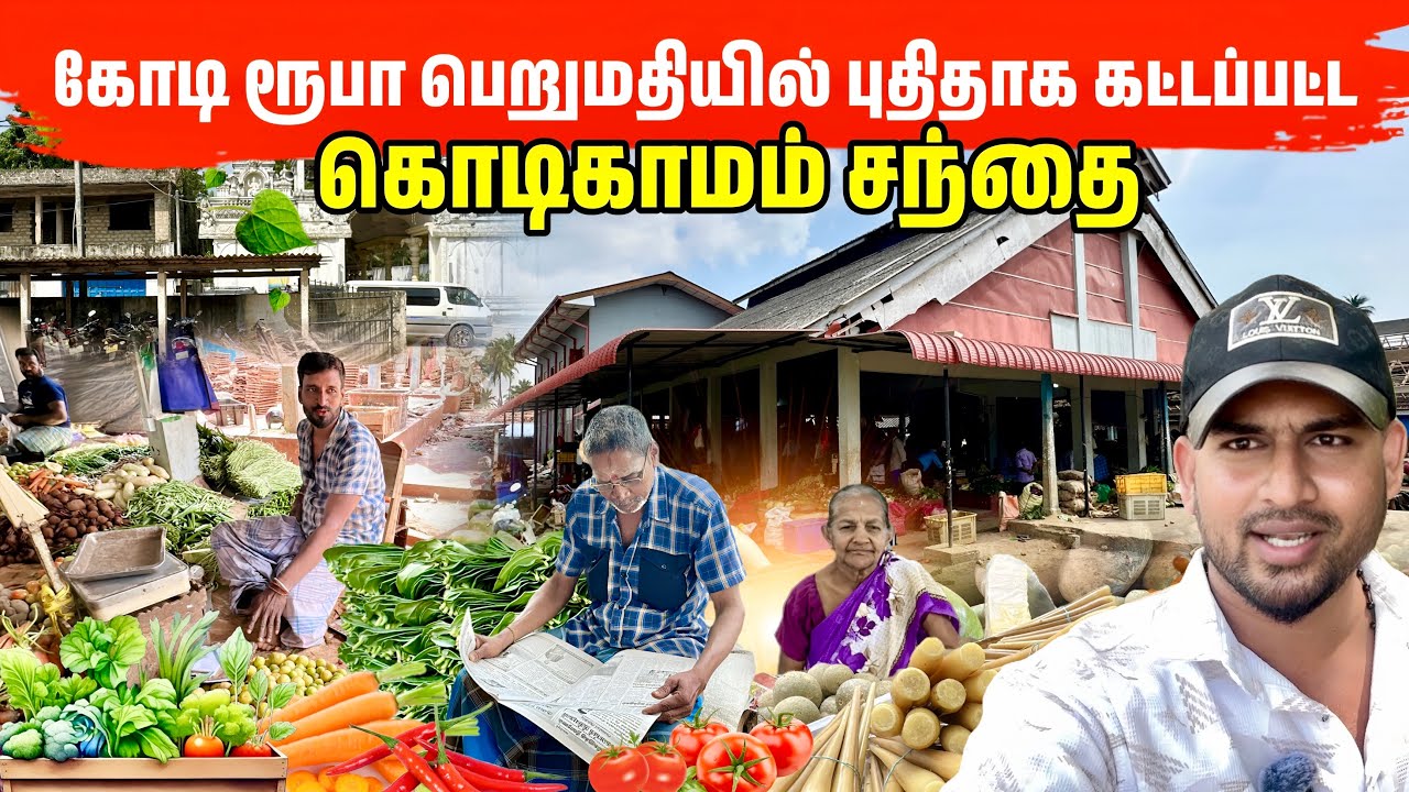 🔥திடீரென இடம் மாறிய கொடிகாமம் சந்தை | அப்படி என்ன ஸ்பெஷல் 😳| மரக்கறி சரியான விலை குறைந்தது 