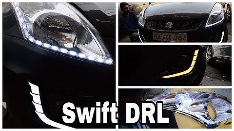 Install Day Time Running Lamps(DRL) on the Swift / Swift Dzire