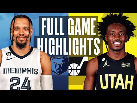 GRIZZLIES at JAZZ | NBA FULL GAME HIGHLIGHTS | October 29, 2022