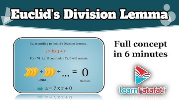 Euclids Division Lemma | Class 10 Maths Real Numbers - LearnFatafat