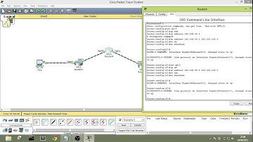 Cisco Routing Configuration (Redistribution between Static and RIP) part 9