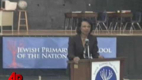 Raw Video: 4th Grader Quizzes Rice on Torture