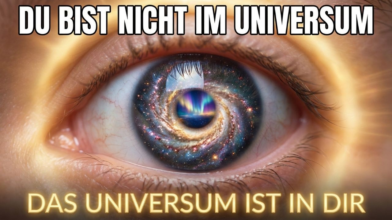 Du bist nicht im Universum — Das Universum ist in DIR