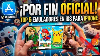 Top 5 Mejores Emuladores De consola para IPHONE IOS IPAD (2026)