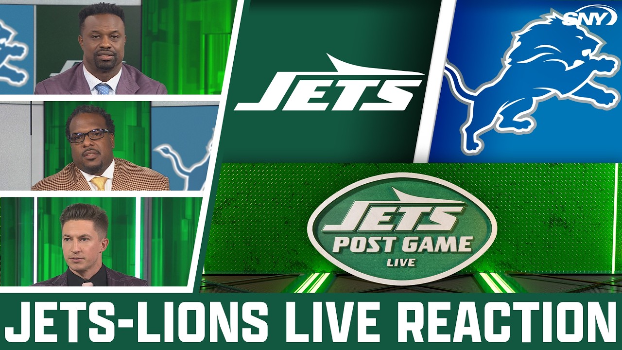 Jets Post Game Live: Jets-Lions Reaction | SNY