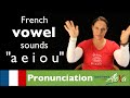 Vowel Sounds in French  (Learn French With Alexa)