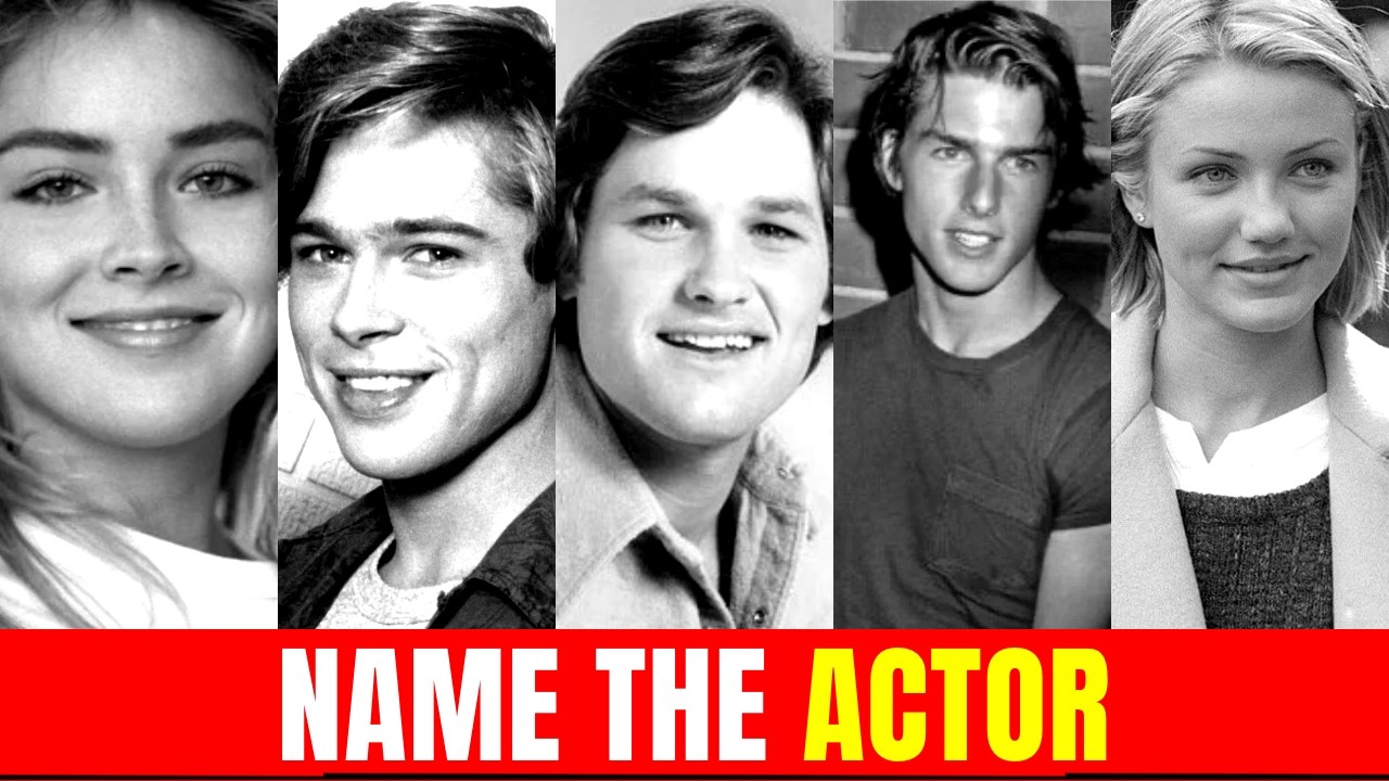 Guess the Actor from Their Young Photos | 110 Stars | 8 Seconds to Guess!