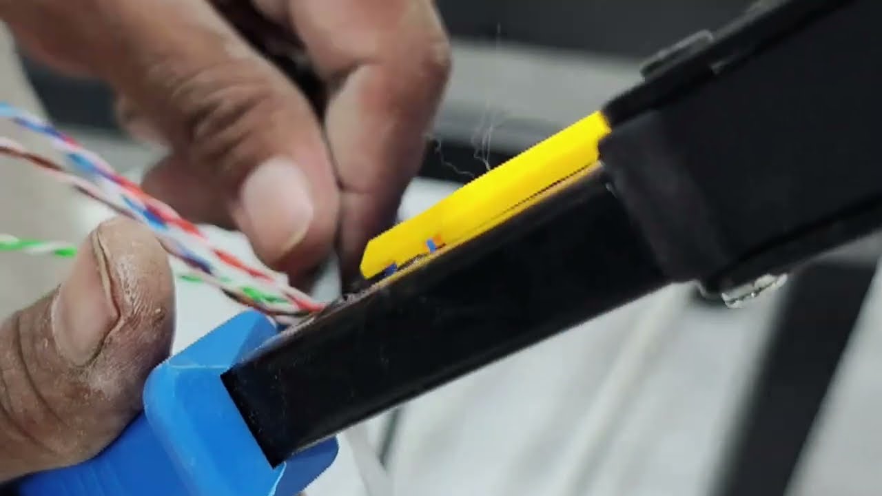 CRIMPING RJ45 cat6 cable