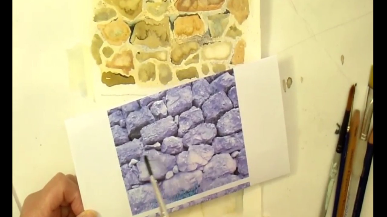 How To Paint A Dry Stone Wall In Watercolours Part 1 YouTube Maxresdefault