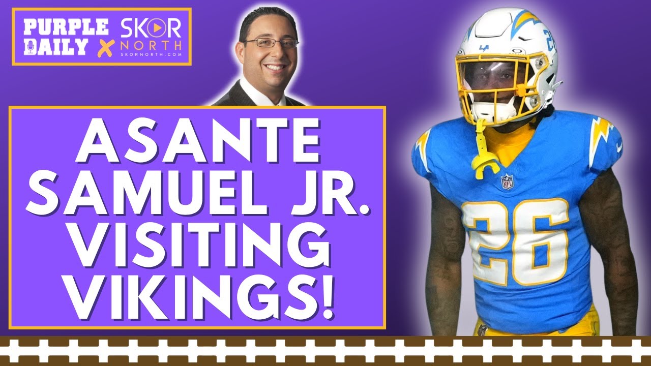 Asante Samuel, Jr. visiting Minnesota Vikings; Injury updates
