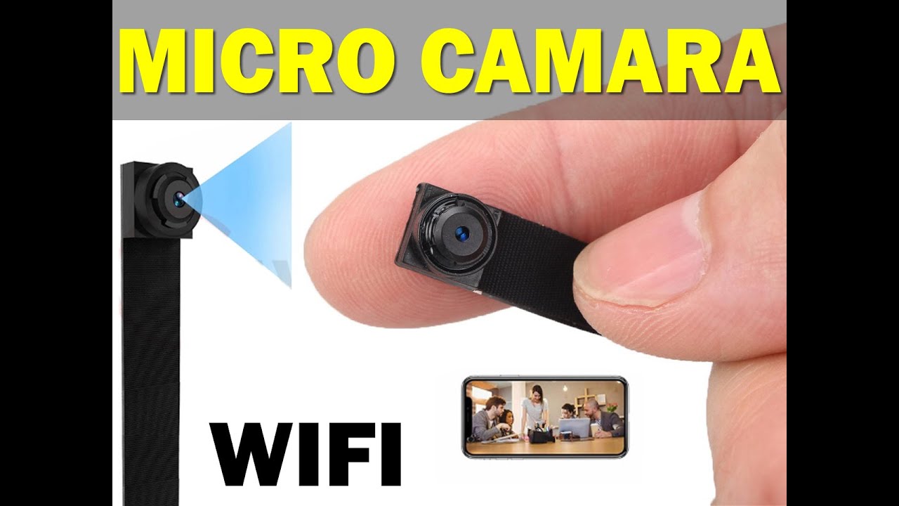 Mini Cámara Espía Spynic 1080p Oculta Camuflada Micrófono Spy HD