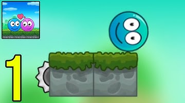 Red Ball Game - Gameplay Walkthrough Part 1 (iOS, Android)