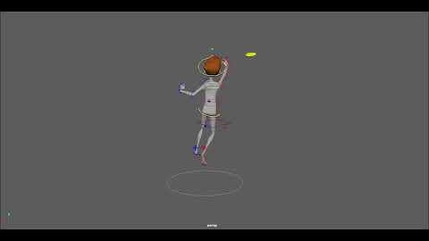 Discus Throw | Animation | Autodesk Maya