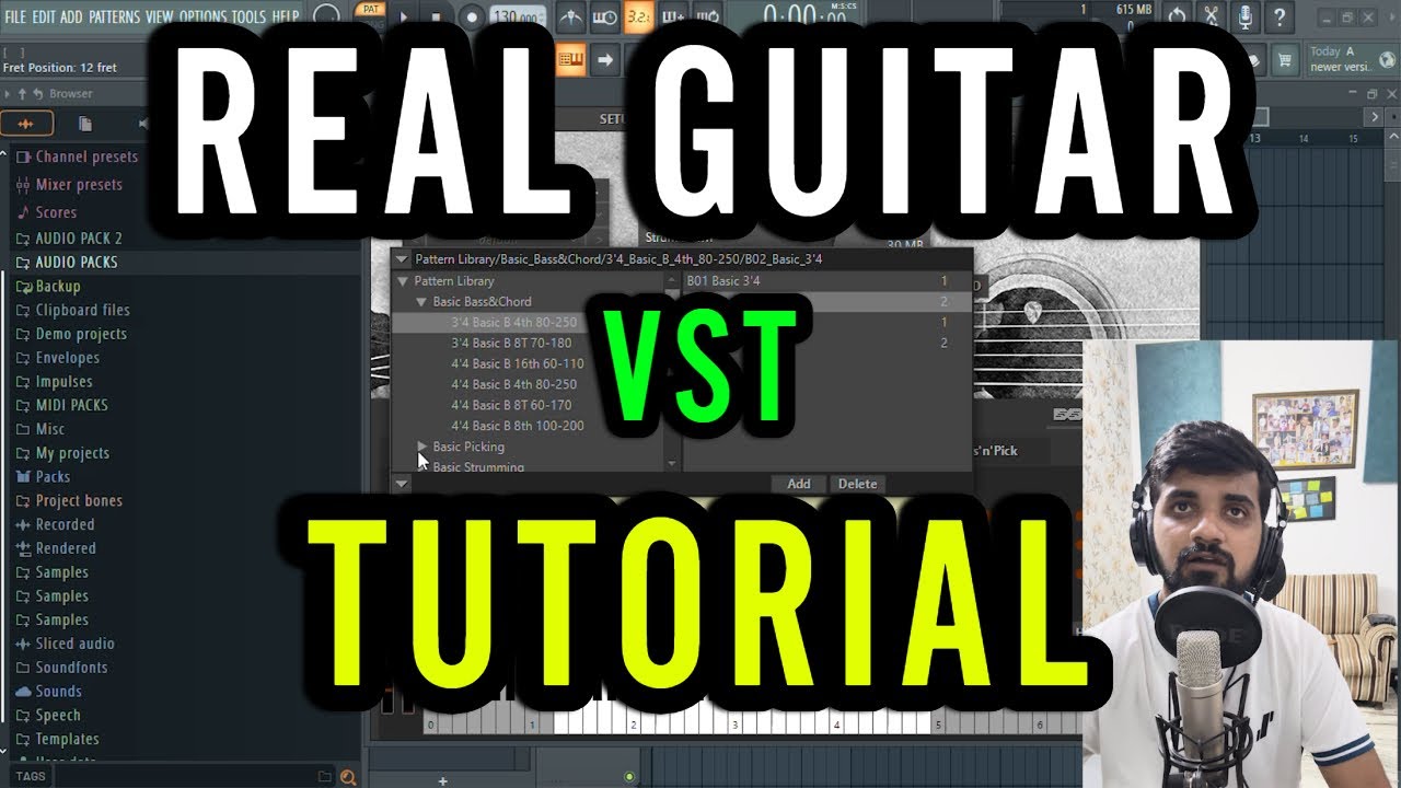 Real Guitar l Guitar Vst Guitar Plugin l Music Production Tutorial l Fl Studio Hindi l Music Bana Lo