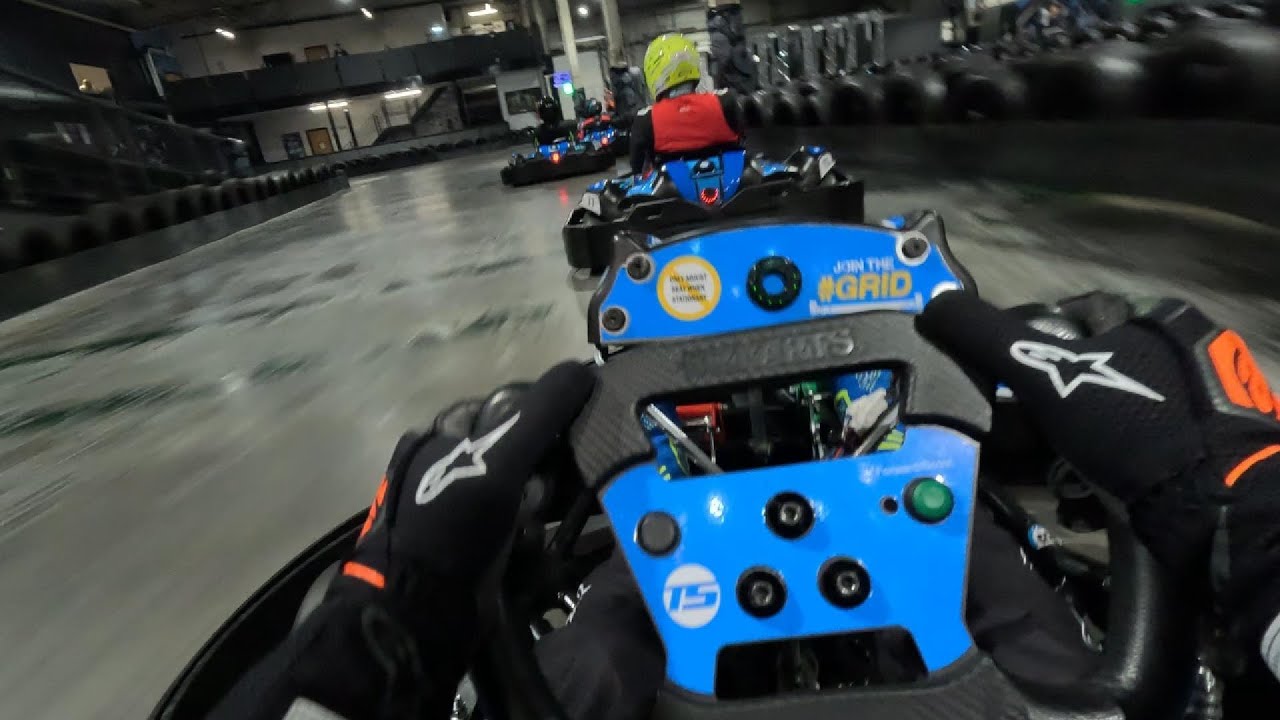 Teamsport Nottingham -Top Gun; BIKC Regional Practice - Getting them lap times down!!