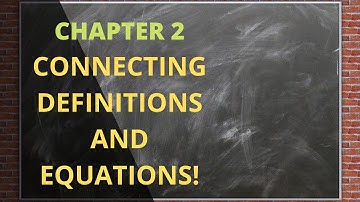 Chapter 2 - Connecting Financial Reporting Elements & Definitions