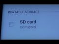 Samsung Galaxy S8: How to Fix a Corrupted SD Card