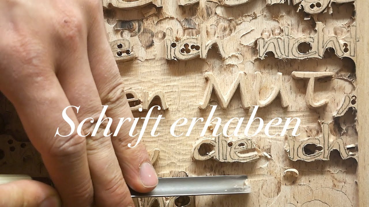 Bodemuseum Berlin / Schrift schnitzen / Klüpfel für Kinder