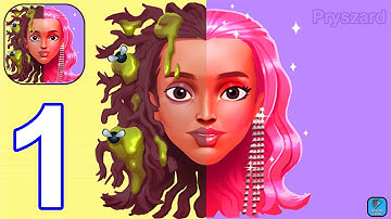 Make Her Up! - Gameplay Walkthrough Part 1 Levels 1-12 (iOS,Android Gameplay)