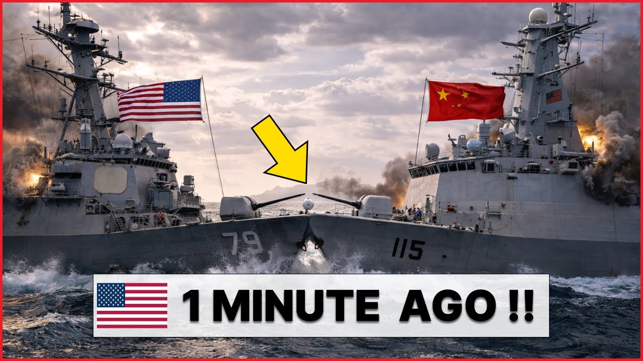 Dangerous Naval Standoff: USA vs China in the Pacific