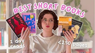 short books you can *actually* finish in a day 🏁 📖