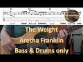 Aretha Franklin The Weight Bass & Drums Cover Tabs Score Notation Chords Transcription Jerry Jemmott