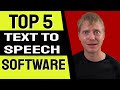 Top 5 Speech to Text Software | BEST TEXT TO SPEECH SOFTWARE FOR YOUTUBE VIDEOS