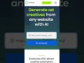 Create Ad Creatives with this free AI tool #ai #ads #aitools #shorts #ytshorts #trending