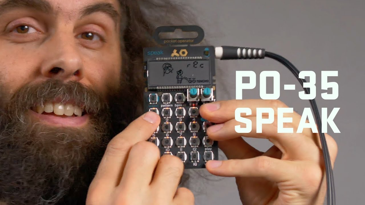 Teenage Engineering Pocket Operator PO-33 KO! & PO-35 Speak