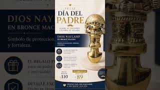 Dios Naylamp en Bronce | Historia y grandeza para papá