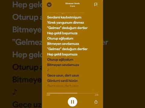 Bitmeyen sevda - İmera ( speed up )