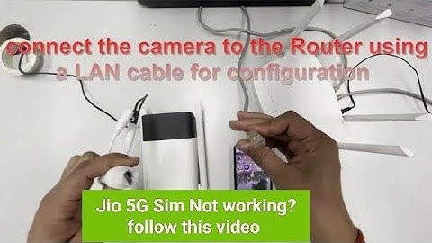 CPPLUS CP-V32G 4G SIM Based Camera configuration LAN Cable #4gcamera #ezviz #cpplus #imou #dahua