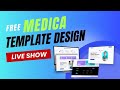 Free Medica Template Made With Elementor & Element Pack Lite