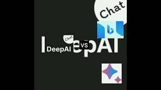 AI CHAT DEEPAI VS GPT and Google Bard and Bing AI