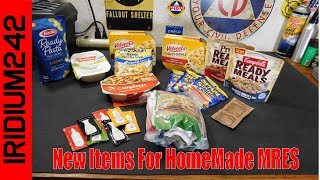 New Items For HomeMade MRES!