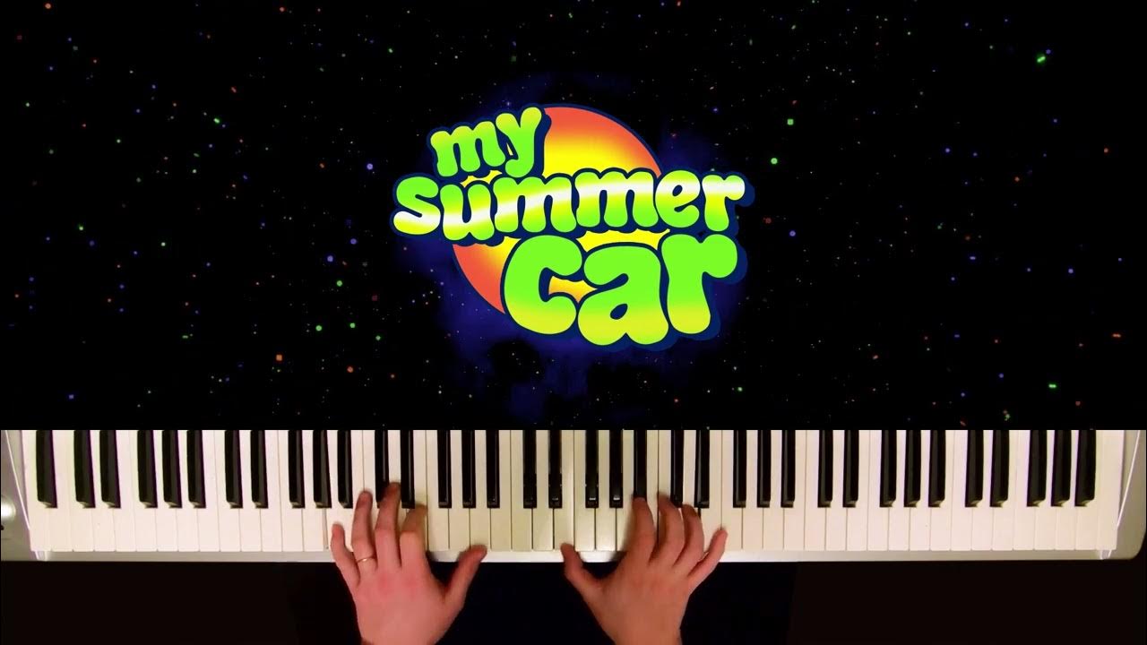 My Summer Car Radio Chill ( piano tutorial ) YouTube